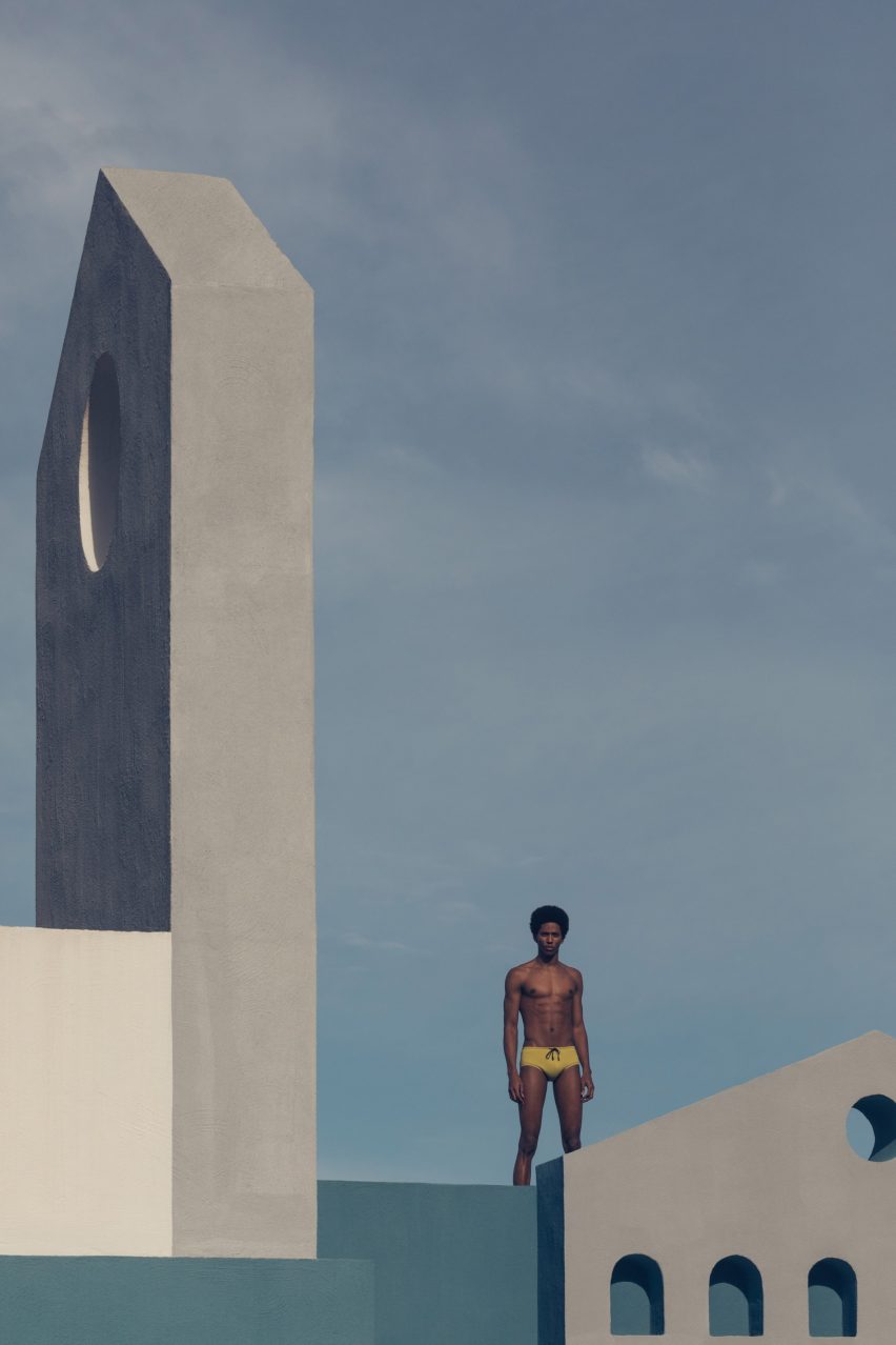 Luis Barragán-style fashion editorial Lucid Dreams by Romain Laprade