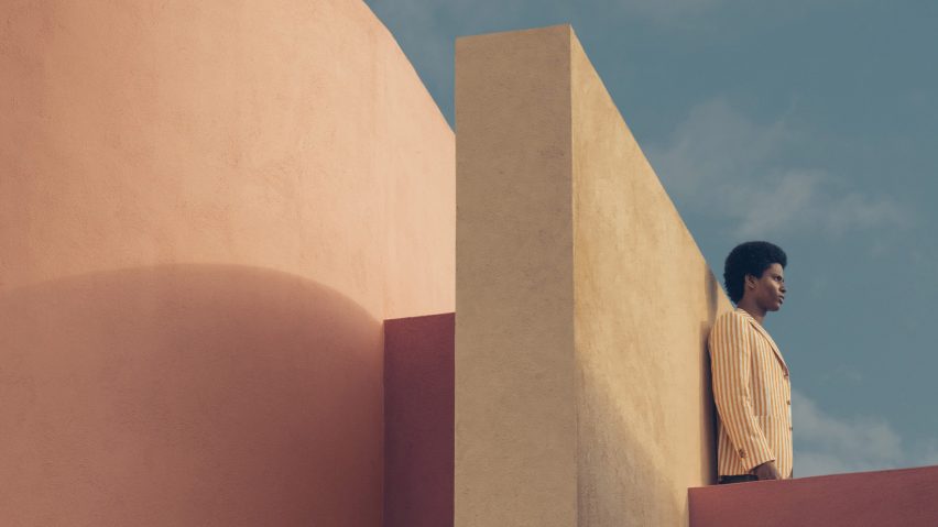 Luis Barragán-style fashion editorial Lucid Dreams by Romain Laprade
