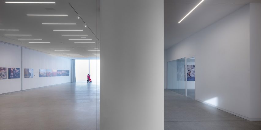 Interiors of Lumen Museum of Mountain Photography by Gerhard Mahlknecht of EM2