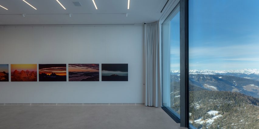 Interiors of Lumen Museum of Mountain Photography by Gerhard Mahlknecht of EM2
