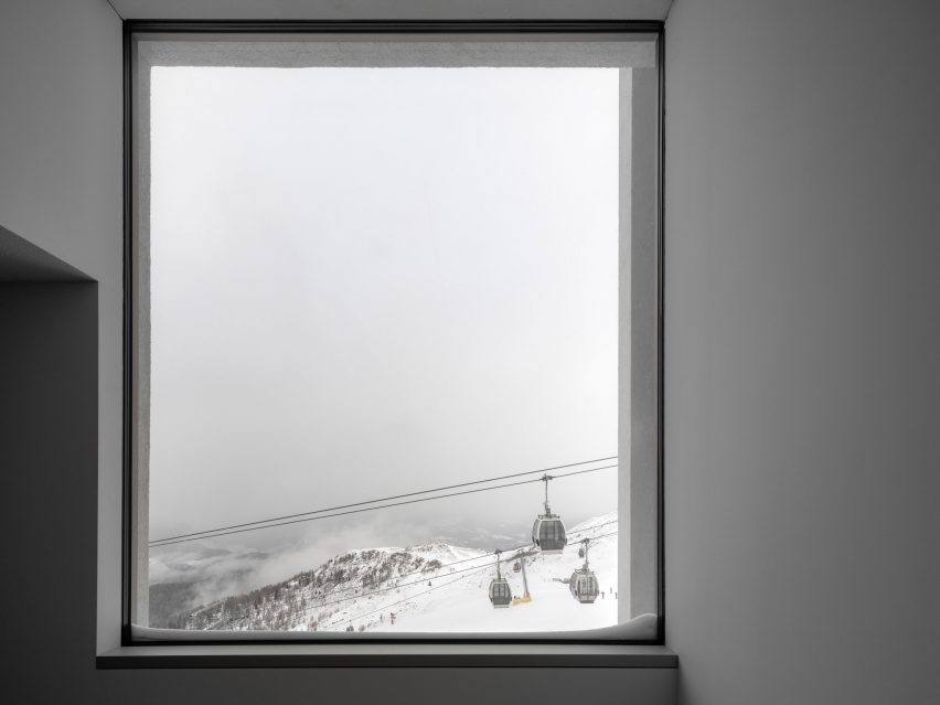 View from Lumen Museum of Mountain Photography by Gerhard Mahlknecht of EM2