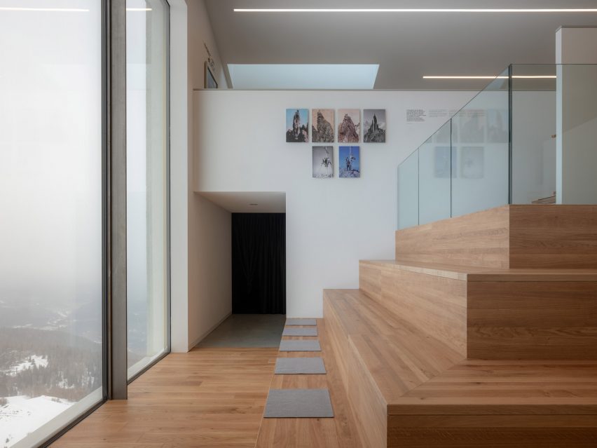 Interiors of Lumen Museum of Mountsin Photography by Gerhard Mahlknecht of EM2