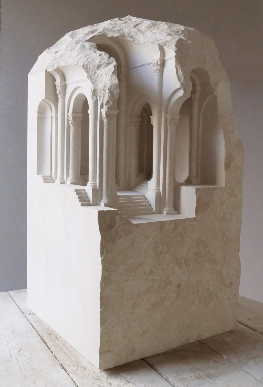 Romanesque stone by Matthew Simmonds