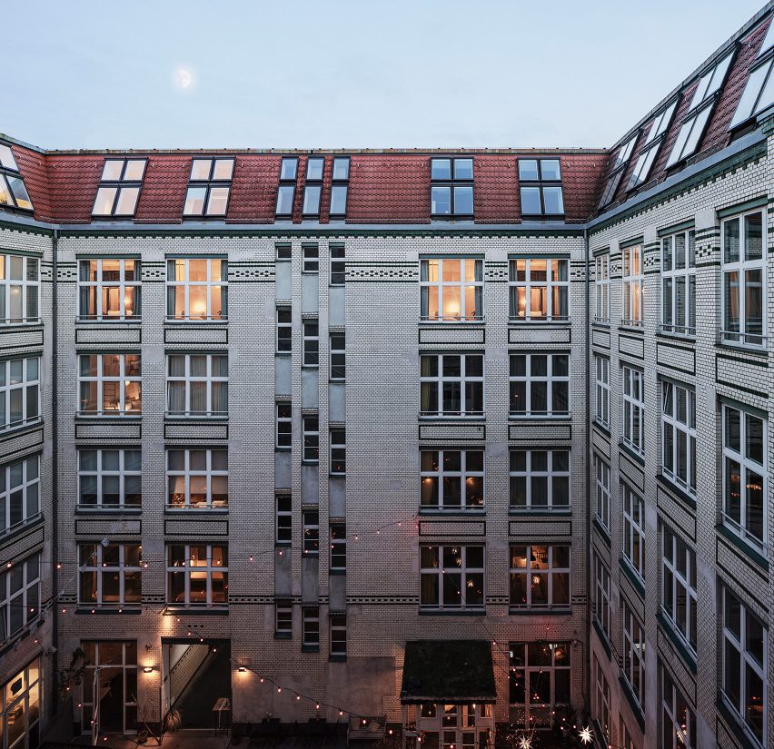 Interiors of the Michelberger hotel in Berlin