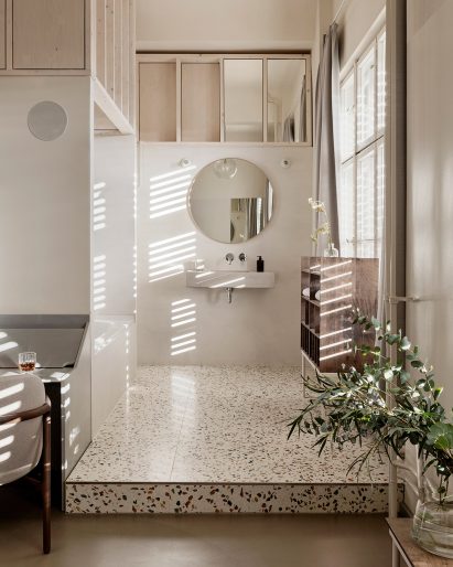 Interiors of the Michelberger hotel in Berlin