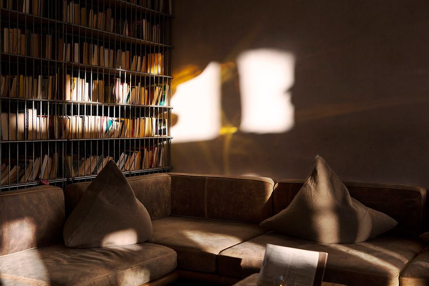 Interiors of the Michelberger hotel in Berlin