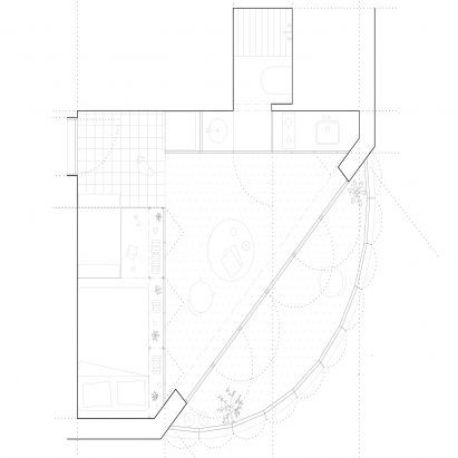 Micro apartment and micro home floor plans