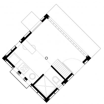 Micro apartment and micro home floor plans