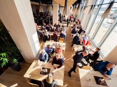World's tallest timber building: Mjøstårnet by Voll Arkitekter in Brumunddal, Norway