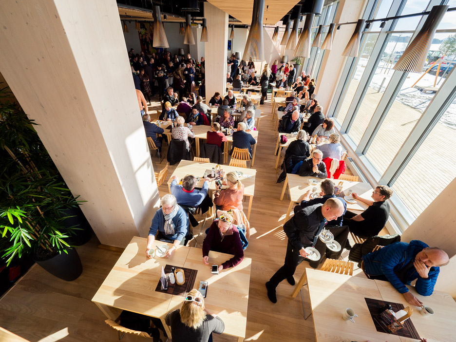 Mjøstårnet by Voll Arkitekter in Brumunddal, Norway, has been verified as the world's tallest timber building by the Council on Tall Buildings and Urban Habitat.
