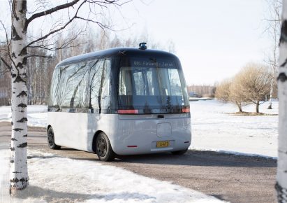 Muji and Sensible 4 debut Gacha self-driving bus in Helsinki