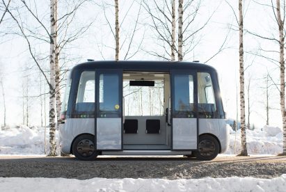 Muji and Sensible 4 debut Gacha self-driving bus in Helsinki