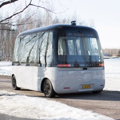 Muji and Sensible 4 debut Gacha self-driving bus in Helsinki