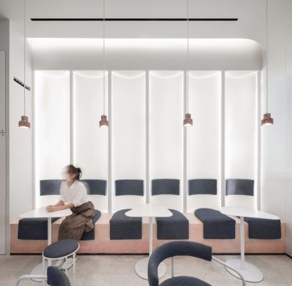 N² patisserie in Hangzhou, designed by YPYC Architects