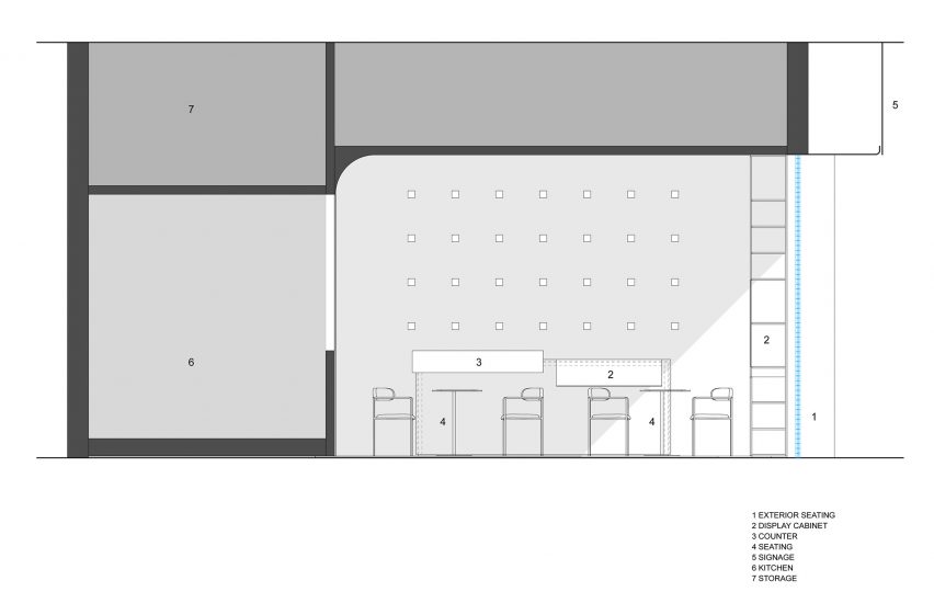 N² patisserie in Hangzhou, designed by YPYC Architects