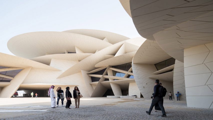 Dezeen Weekly features National Museum of Qatar and April fools