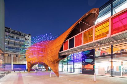 Neuron Pod science education centre at Centre of the Cell by Will Alsop for his practice All Design