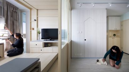 Pets Playground apartment in Hong Kong by Sim-Plex Design Studio