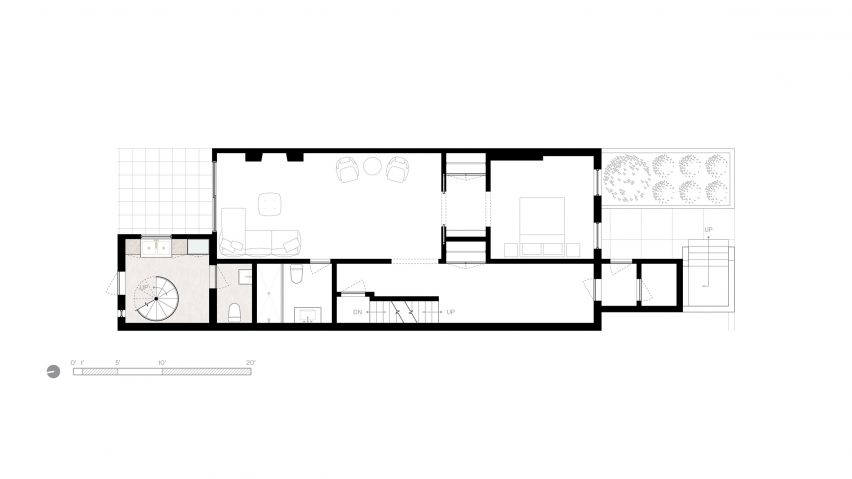 Prospect Lefferts Garden Townhouse by GRT Architects