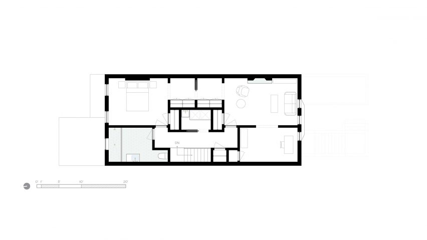 Prospect Lefferts Garden Townhouse by GRT Architects
