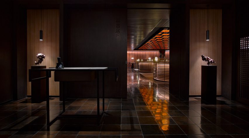 Interiors of Puxuan Hotel and Spa, designed by MQ Studio