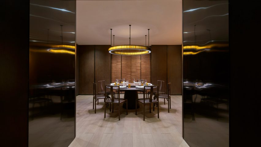 Interiors of Puxuan Hotel and Spa, designed by MQ Studio