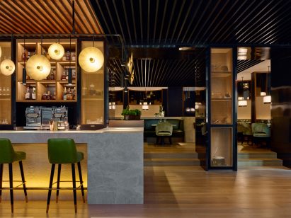 Interiors of Puxuan Hotel and Spa, designed by MQ Studio