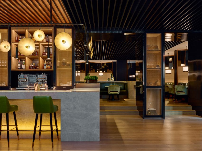 Interiors of Puxuan Hotel and Spa, designed by MQ Studio