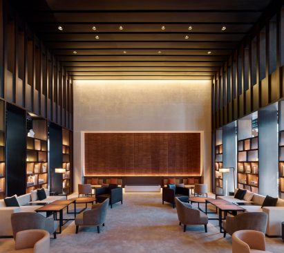 Interiors of Puxuan Hotel and Spa, designed by MQ Studio
