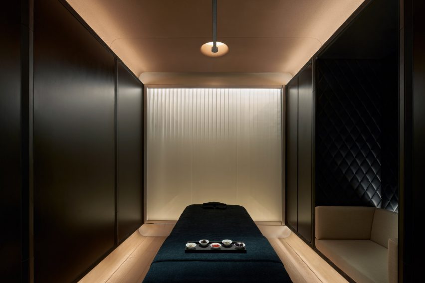 Interiors of Puxuan Hotel and Spa, designed by MQ Studio
