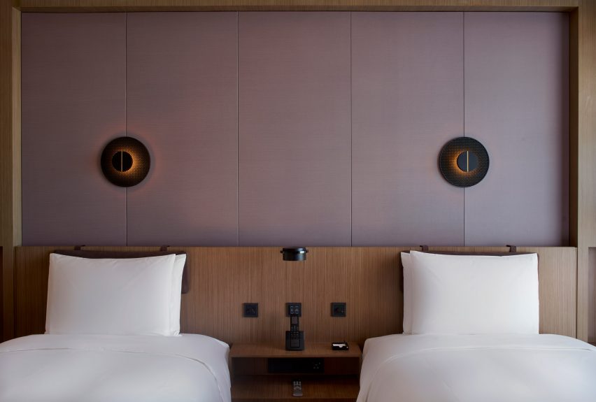 Interiors of Puxuan Hotel and Spa, designed by MQ Studio