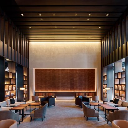 Interiors of Puxuan Hotel and Spa, designed by MQ Studio