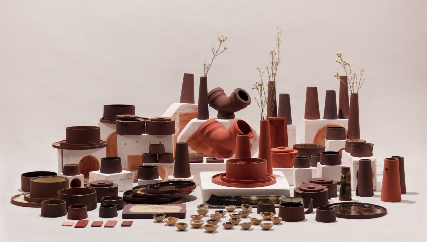 Red mud residue ceramics From Wasteland to Living Room