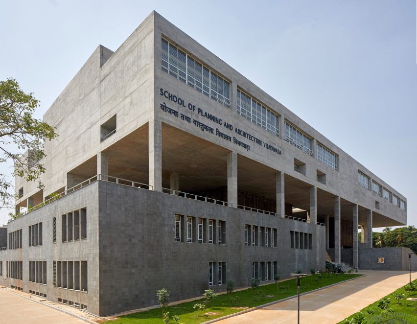 School of Planning and Architecture Vijayawada, designed by Mobile Offices