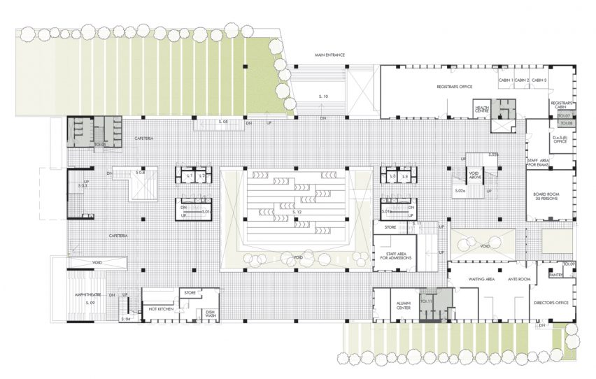 School of Planning and Architecture in Vijayawada, designed by Mobile Offices