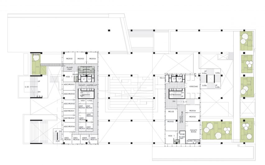 School of Planning and Architecture in Vijayawada, designed by Mobile Offices