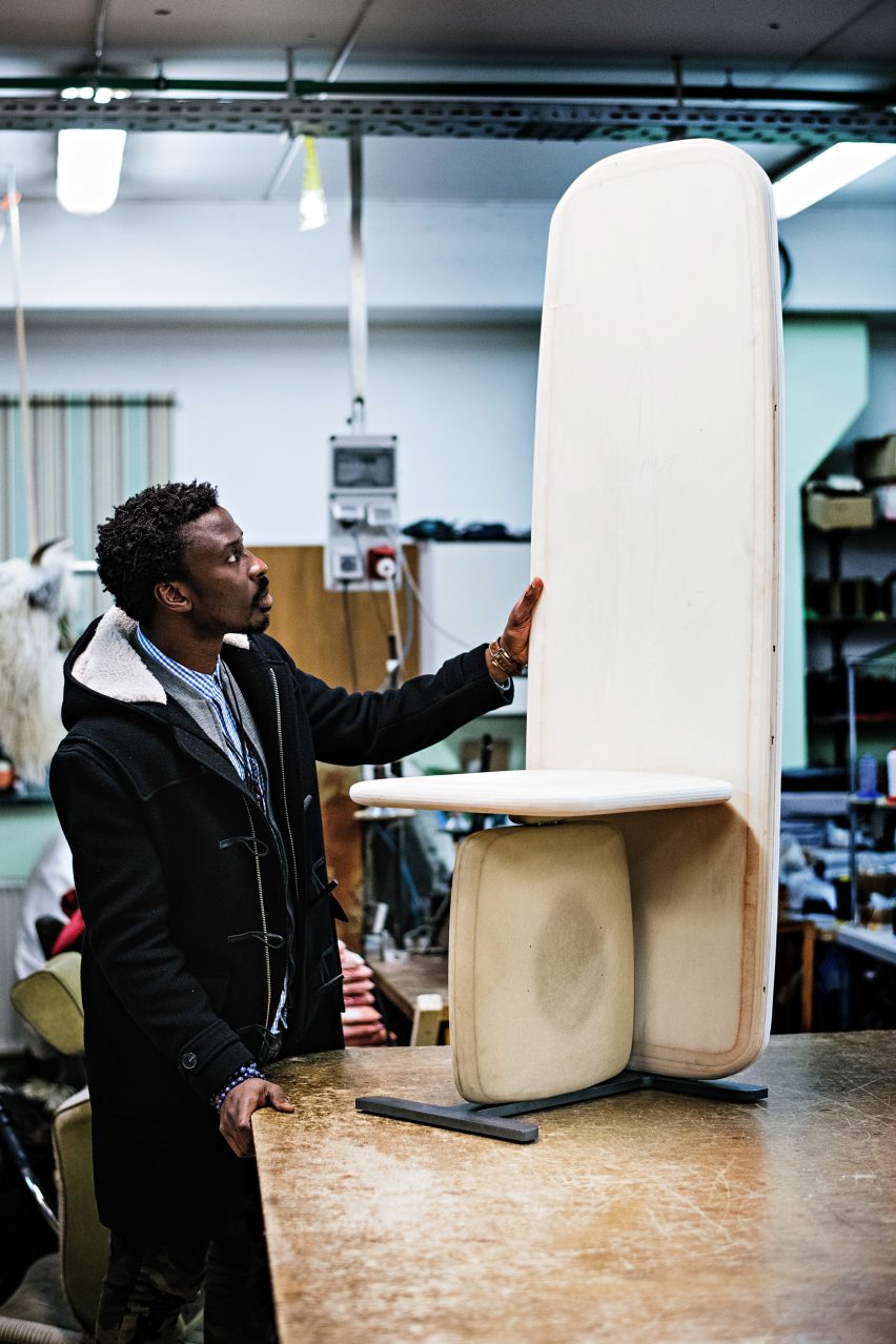 Sé previews monolithic furniture series by Ini Archibong