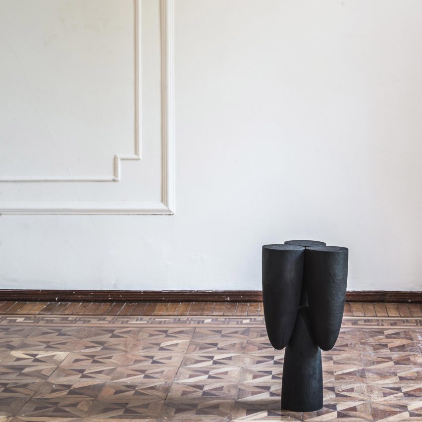 Copal side table in Sincretismo by EWE