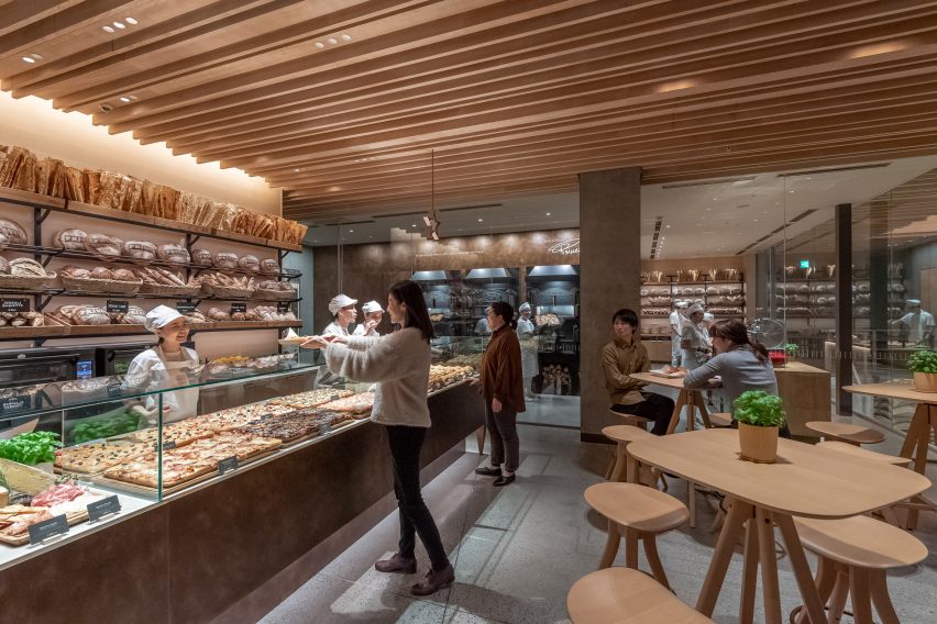 Interiors of Starbucks Reserve Roastery Tokyo