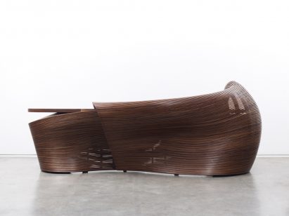 Steam 18 desk in Bae Se Hwa Steam Bent Series and R & Company