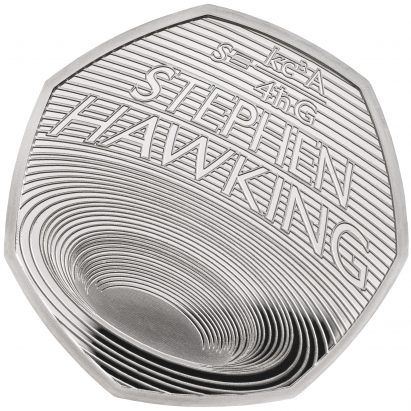 Stephen Hawking commemorative coin