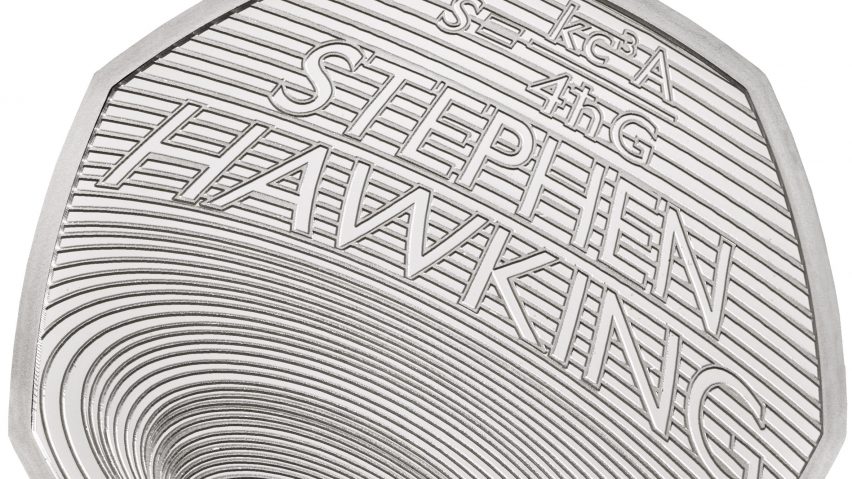Stephen Hawking commemorative coin