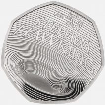 Stephen Hawking celebrated with new 50 pence coin