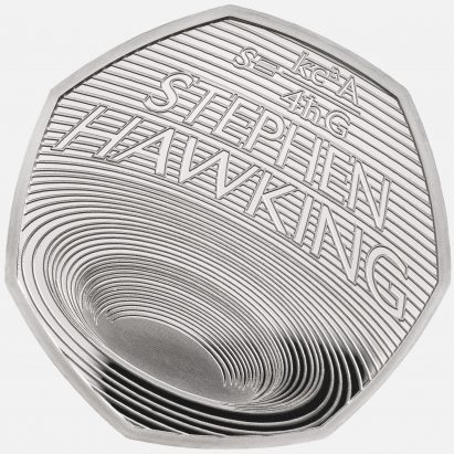 Stephen Hawking celebrated with new 50 pence coin