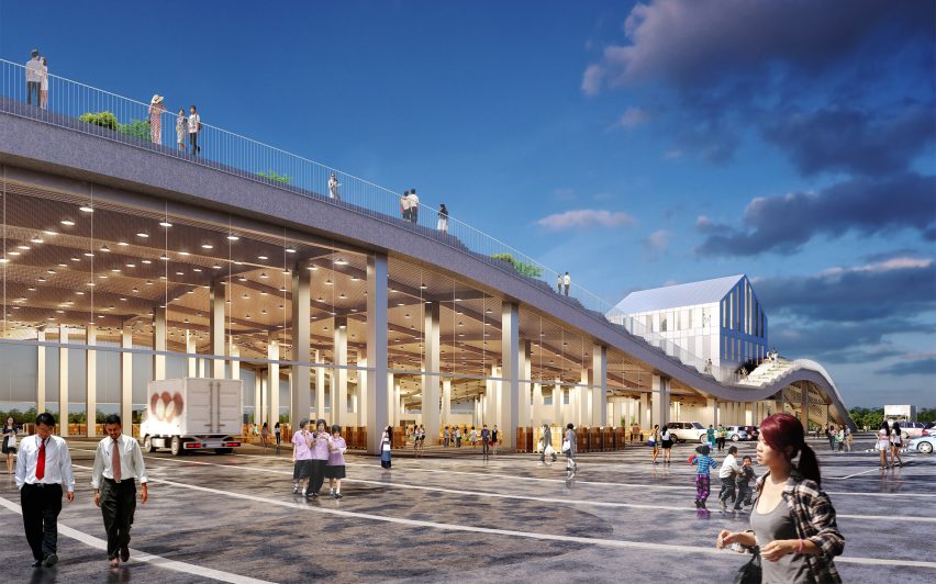 Tainan Xinhua Fruit and Vegetable Market by MVRDV