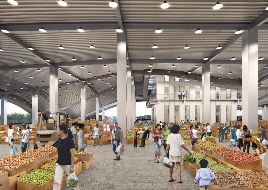 Tainan Xinhua Fruit and Vegetable Market by MVRDV
