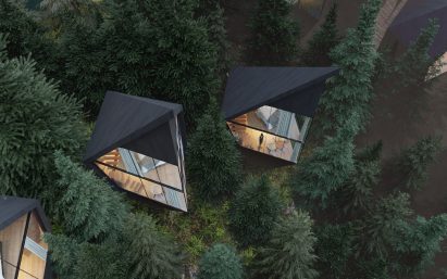 Tree houses by Peter Pichler