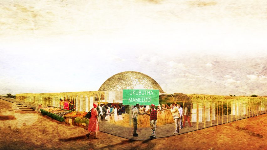 Ukubutha waste-to-energy infrastructure concept by Nicole Moyo