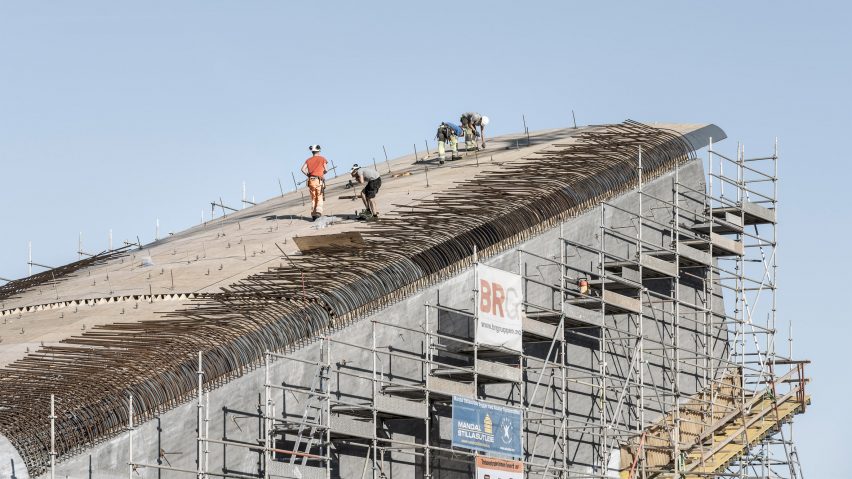 Construction photo of Under by Snøhetta in Båly, Norway