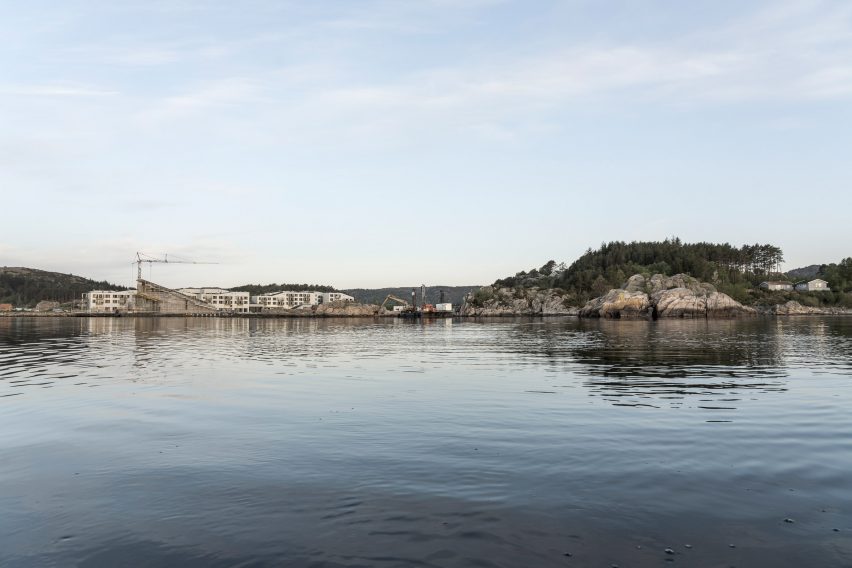 Construction photo of Under by Snøhetta in Båly, Norway